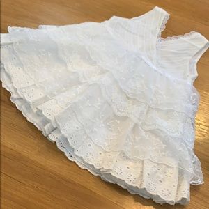ROSSETTA MILLINGTON Decadent Lace Ruffle Dress 2T